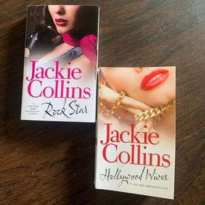 2 Jackie Collins novels